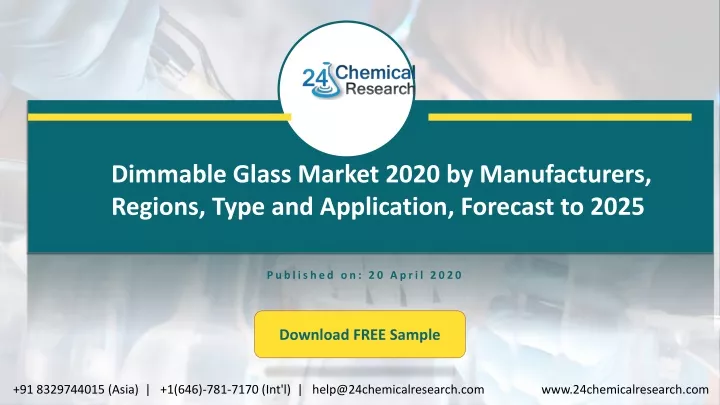 dimmable glass market 2020 by manufacturers