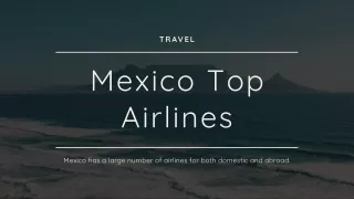 Mexico Top Airlines
