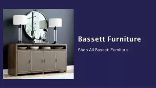 Bassett Furniture in Searcy, AR - Features