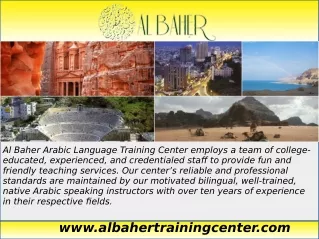 best place to study arabic abroad
