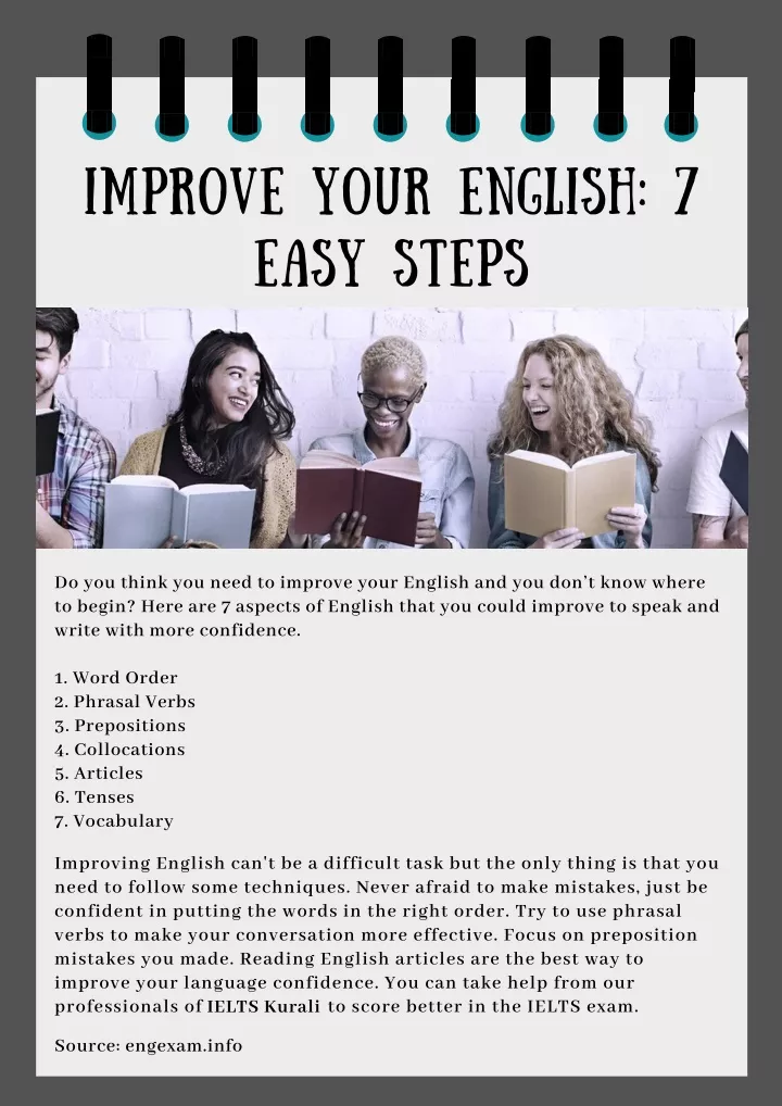 improve your english 7 easy steps