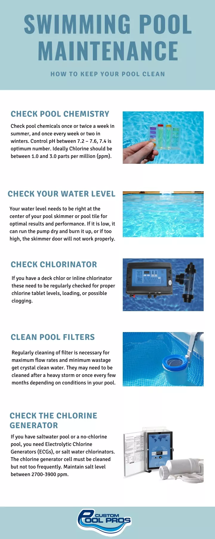 swimming pool maintenance how to keep your pool
