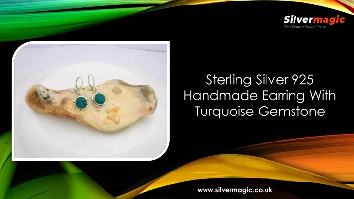 sterling silver 925 handmade earring with