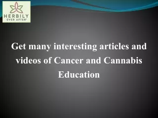 Health Education for Cancer Treatment | Cancer Health Education