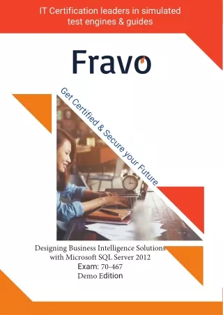 Designing Business Intelligence Solutions with Microsoft SQL Server 2012 70-467 Test Preparation