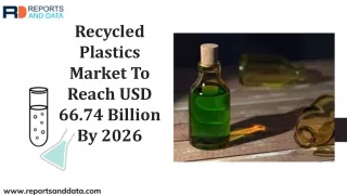 recycled plastics market to reach