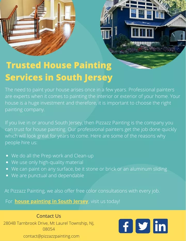 trusted house painting services in south jersey