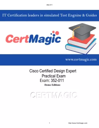 Cisco Certified Design Expert Practical Exam 352-011 Pass Guarantee