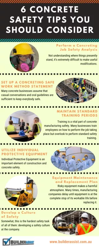 6 Concrete Safety Tips Should Consider [Infographic]