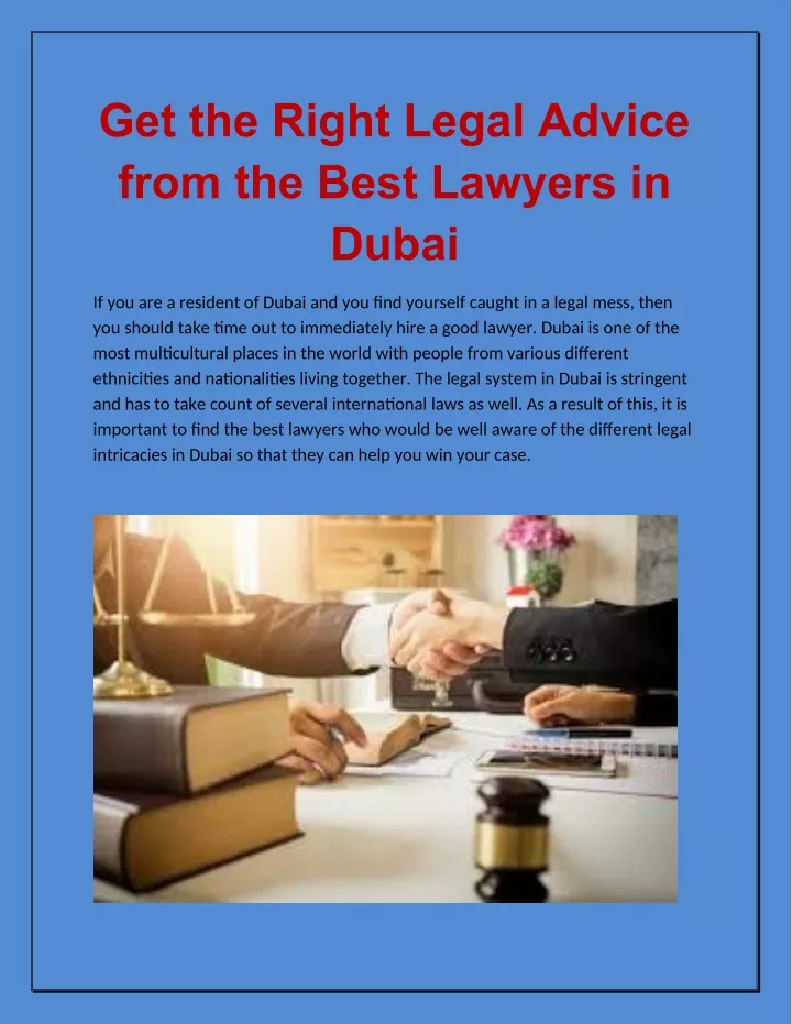 get the right legal advice from the best lawyers