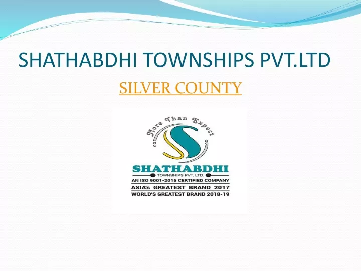 shathabdhi townships pvt ltd