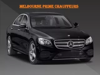 Melbourne Prime Chauffeurs