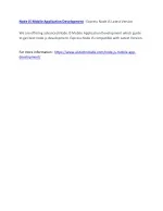 Node JS Mobile Application Development - Express Node JS Latest Version - slide 1