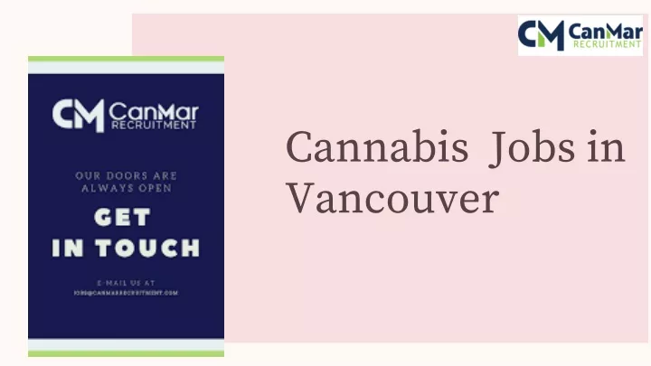 cannabis jobs in vancouver