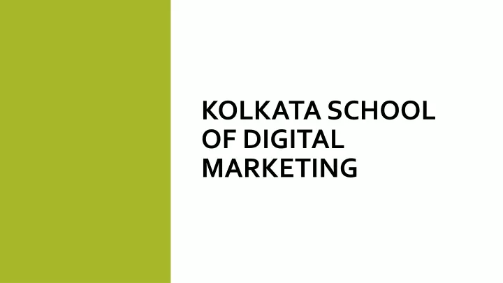 kolkata school of digital marketing