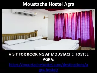 Best Backpacker and Youth Hostel in Agra | Budget Accommodation Agra - Moustache Hostel Agra