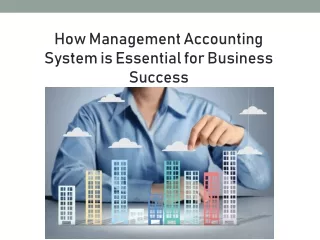 Get Management Accounting System for Business Success from BookMyEssay