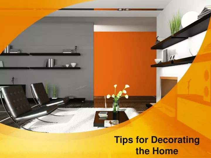 tips for decorating the home
