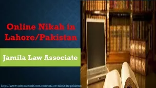 Best Online Nikah Services in Lahore : Valid Onlne Nikah Form in Pakistan  2020