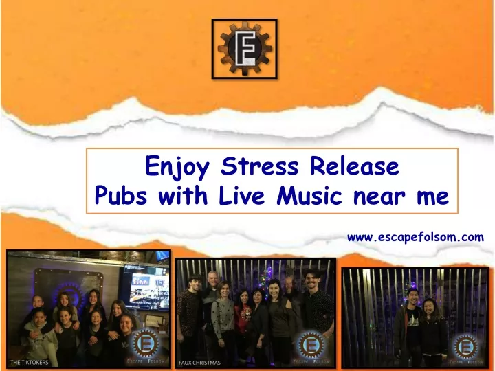 enjoy stress release pubs with live music near me