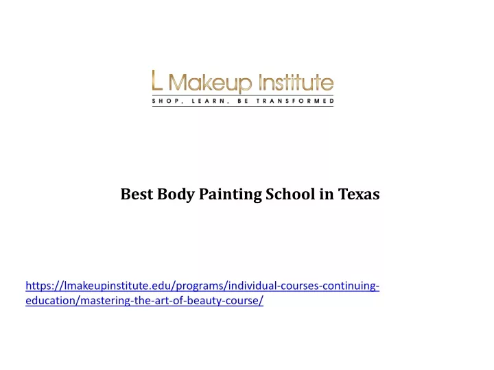 best body painting school in texas