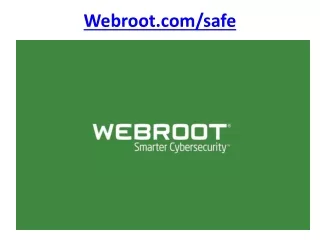 How to Download, Install & Activate WEBROOT Antivirus ?