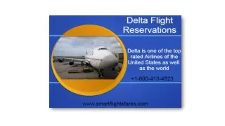 Delta Flights Reservations  1-800-413-4823 From Delta Airlines Official Site