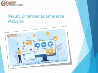 Result Oriented Ecommerce Website