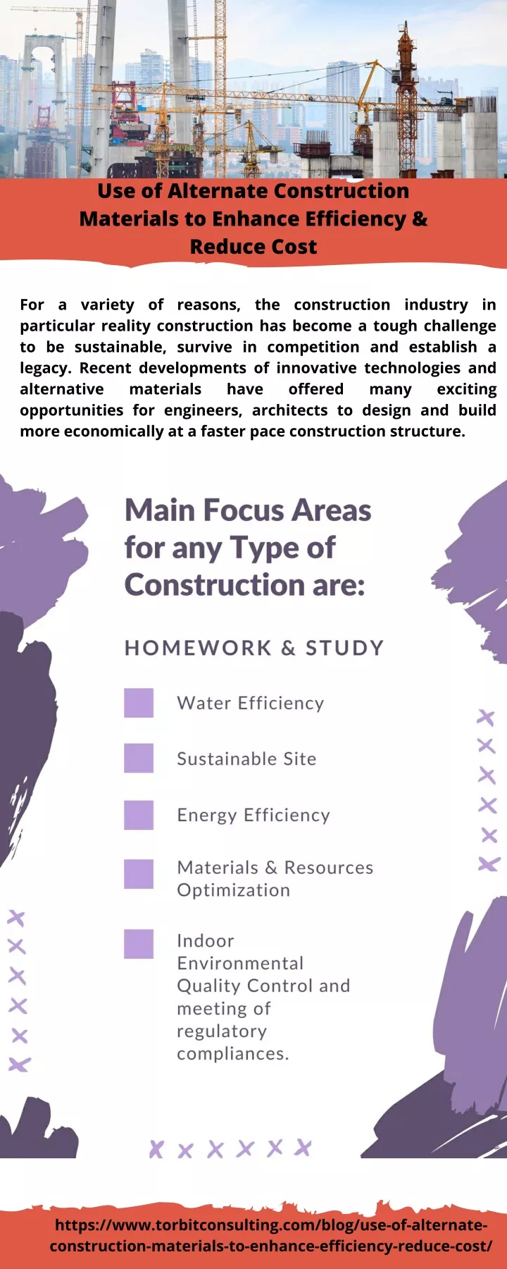 use of alternate construction materials