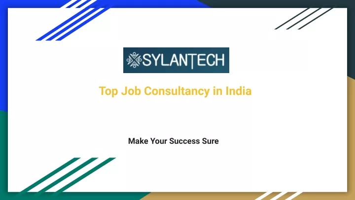 top job consultancy in india