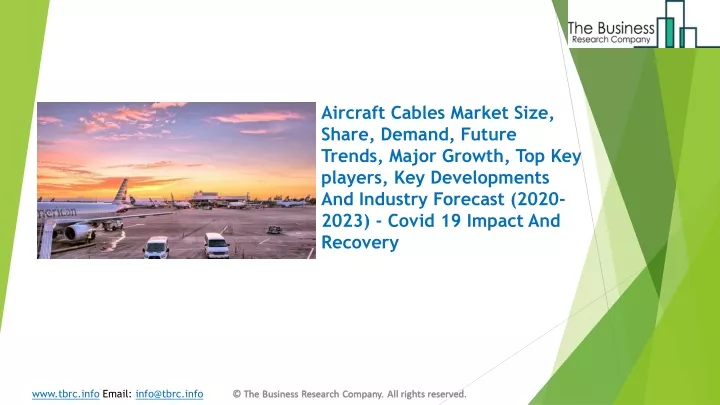 aircraft cables market size share demand future