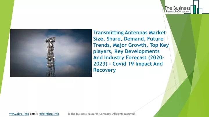 transmitting antennas market size share demand