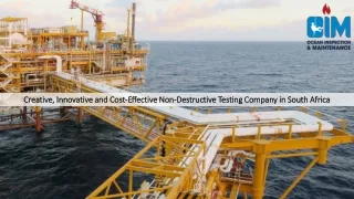 Topside Inspection & Maintenance in Oil & Natural Gas