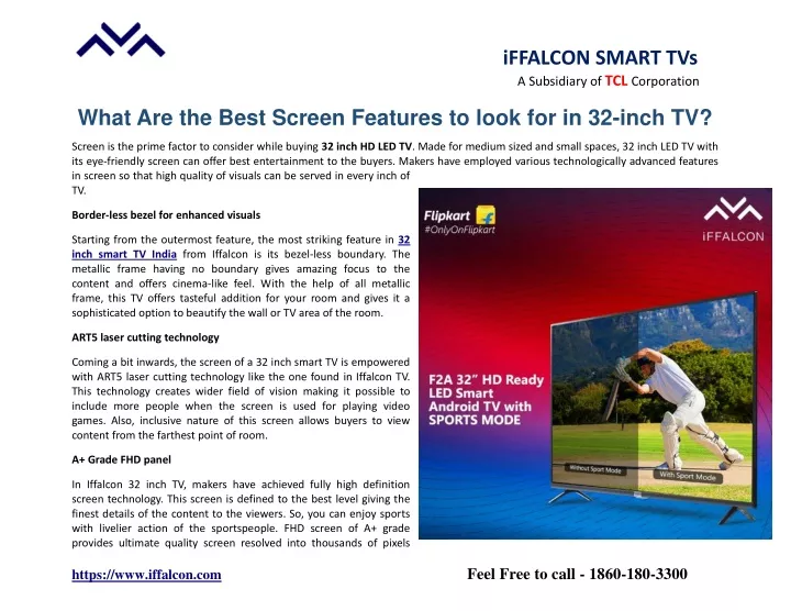 iffalcon smart tvs