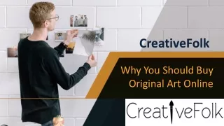 Why You Should Buy Original Art Online