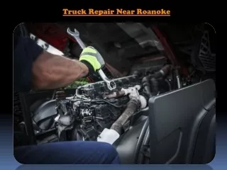 Truck Repair Near Roanoke