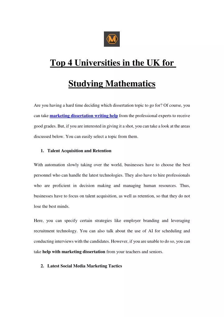 top 4 universities in the uk for