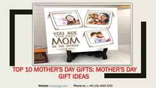 Mothers Day Gifts | Best Gift for Mother's Day Online - IGP