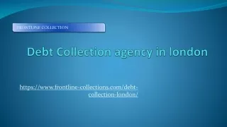 Debt Collection Agency in London