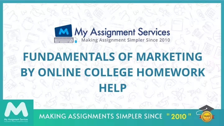 fundamentals of marketing by online college