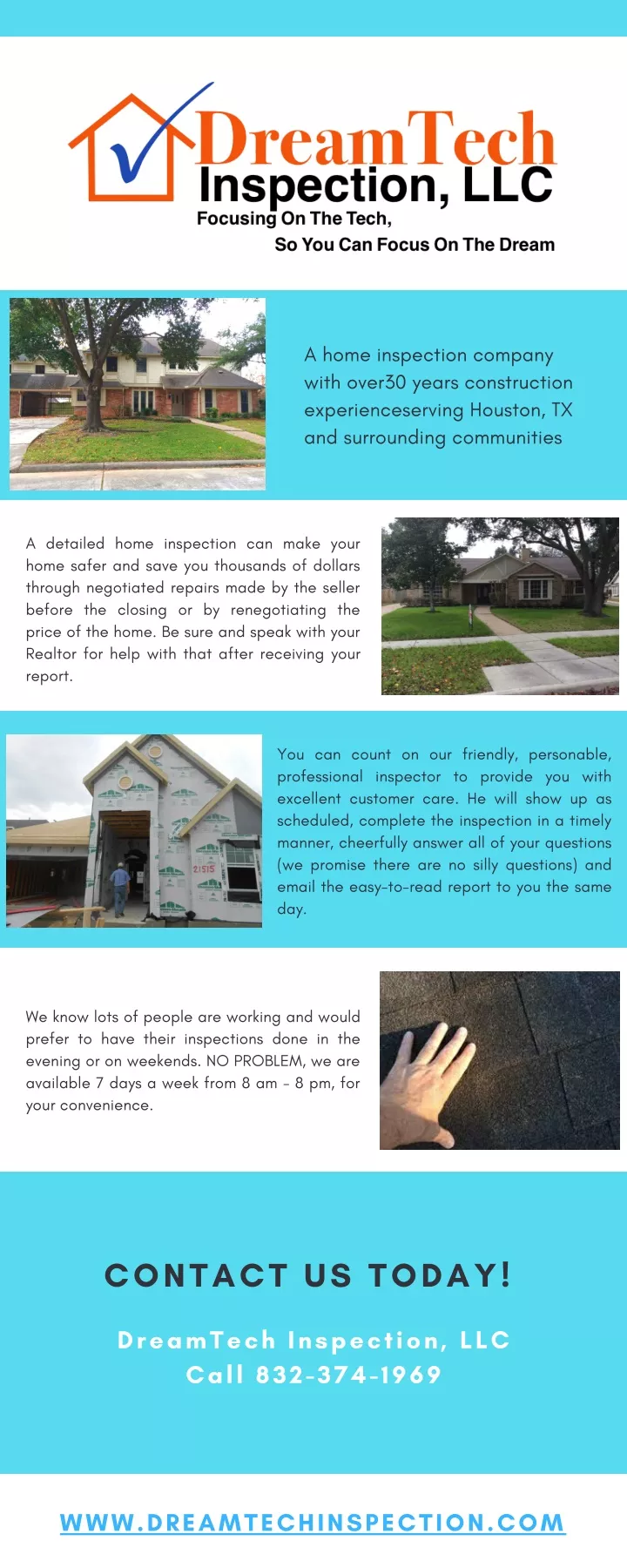 a home inspection company with over 30 years