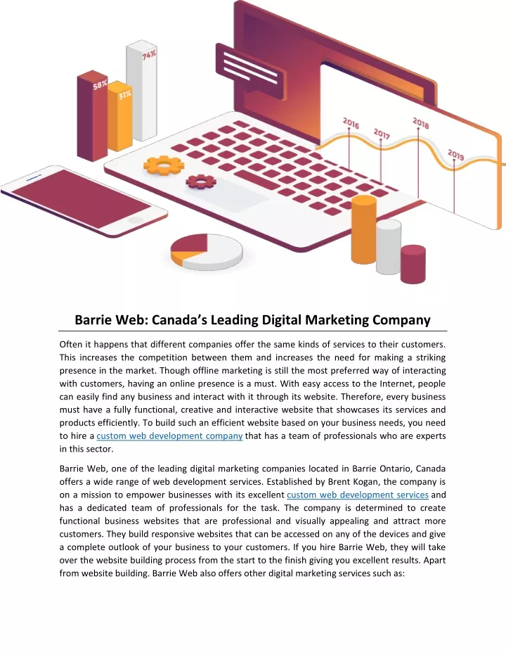 barrie web canada s leading digital marketing