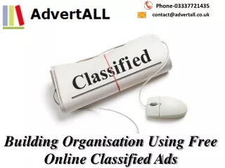 Increase Your Online Organisation With Classified Ads