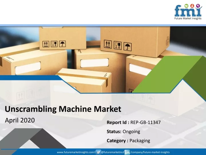 unscrambling machine market april 2020