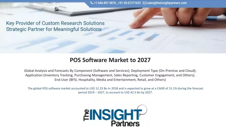 pos software market to 2027 global analysis