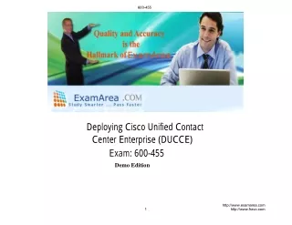 Deploying Cisco Unified Contact Center Enterprise exam 600-455 Dumps PDF, Android & Desktop Software