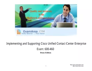 Administering Cisco Unified Contact Center Enterprise exam 600-460 Dumps PDF, Android & Desktop Software