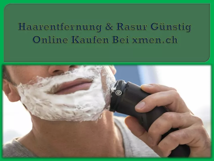 haarentfernung rasur g nstig online kaufen bei xmen ch