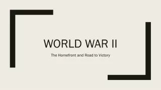 world war ii