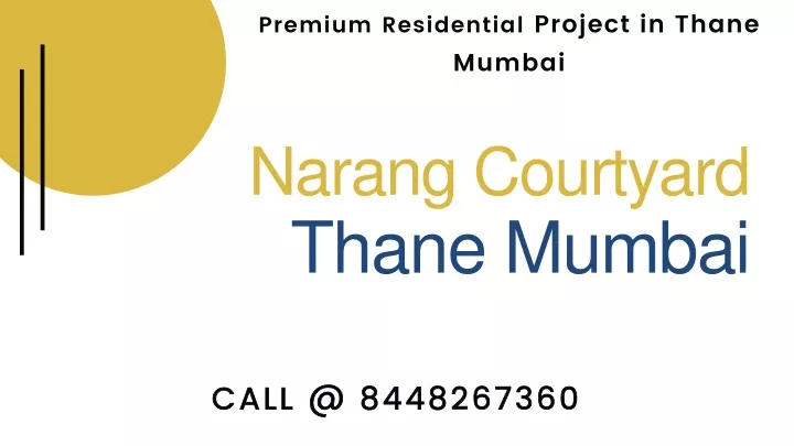 premium residential project in thane mumbai